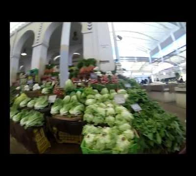Le marché central de Tunis et shopping