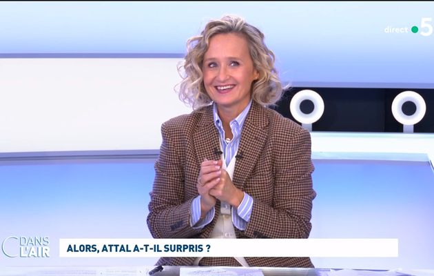 Caroline Roux C Dans l'Air France 5 le 30.01.2024