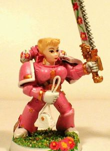 Fencinette la Space Marine