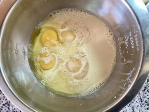 Quiches sans pâte au chèvre et au surimi