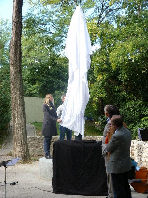 Fête des fées de l'Huveaune, Saint-Loup : inauguration de la fée Manon, 13 octobre 2012