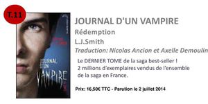 Dernier Tome de Journal d'Un Vampire