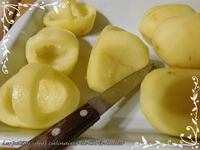 Paniers de pommes de terre sauce Roquefort