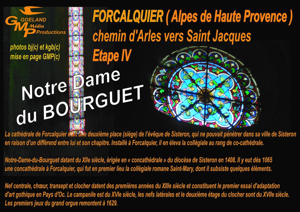 FORCALQUIER - Cathédrale NOTRE DAME du BOURGUET - bj(C) photos