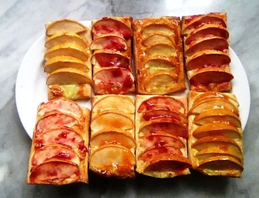 Tartelettes aux pommes (Semelle aux pommes)