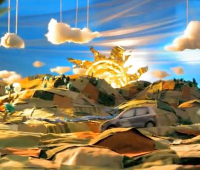 VolksWagen Bluemotion : Pop-Up et DIY