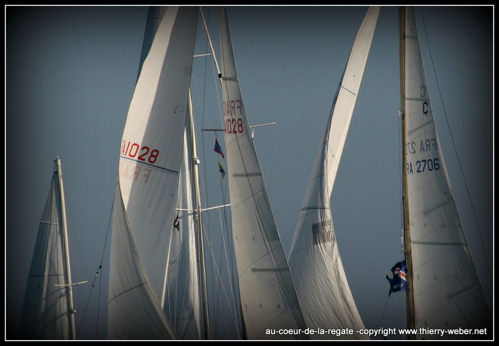 Régate de vieux gréements dans la Baie de la Baule - Photos Thierry Weber