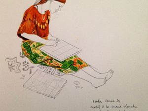 Fabrication des Imigongos par les femmes de la coopérative Agatako