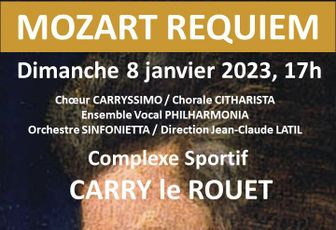 LE REQUIEM DE MOZART À CARRY