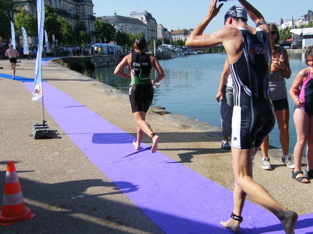 photos des  verdunois et autres au triathlon de verdun 2010