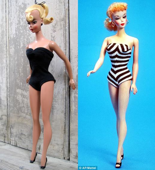 Barbie en maillot de bain - Mini Brindille