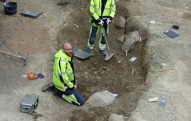 Découverte rare de deux Bateaux funéraires vikings contenant des Animaux sacrifiés en Suède