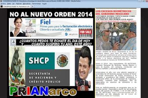 @eazcarraga @RicardoBSalinas #ALERTA #MEXICO #FacturaElectrónica DATE DE BAJA DEL #NARCO @SATMX #TERRORISMOfiscal (ff.im/1gizRf ) #DARPA #CR2014