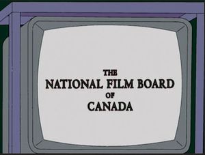 Capture Les Simpsons. Le NFBC en guest star.
