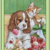 Debbie Cook - Cat & Dog