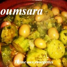 Tajine marocain aux courgettes et olives
