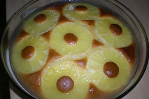 Gâteau à l'ananas