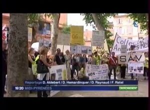 Vidéo : Les collectifs de Midi-Pyrénées ont manifesté à Toulouse le 9 juin 2012.