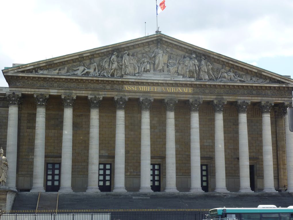 Au programme : Jardin des Tuilerie et Assemblée Nationale