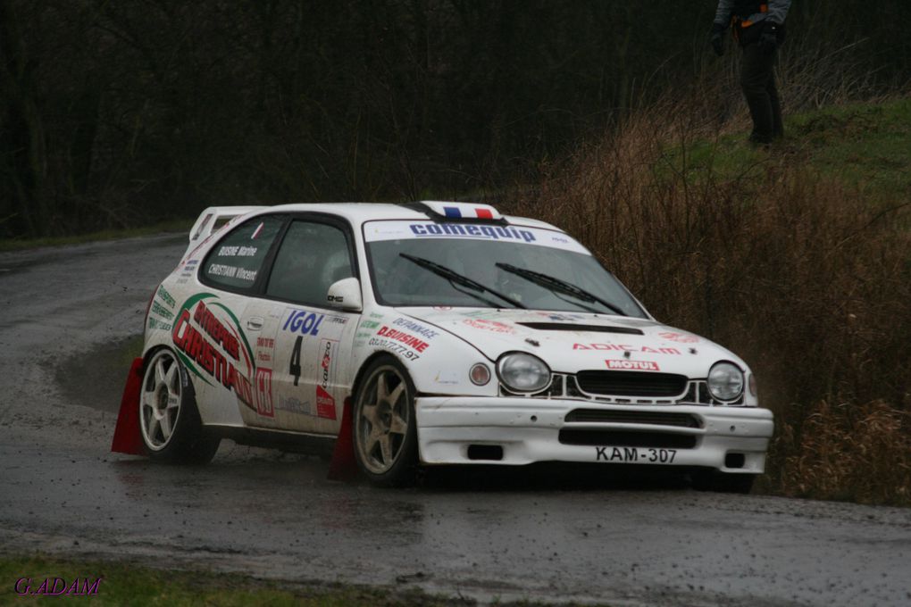 Premier rallye de la saison 2010 dans le Nord de la France