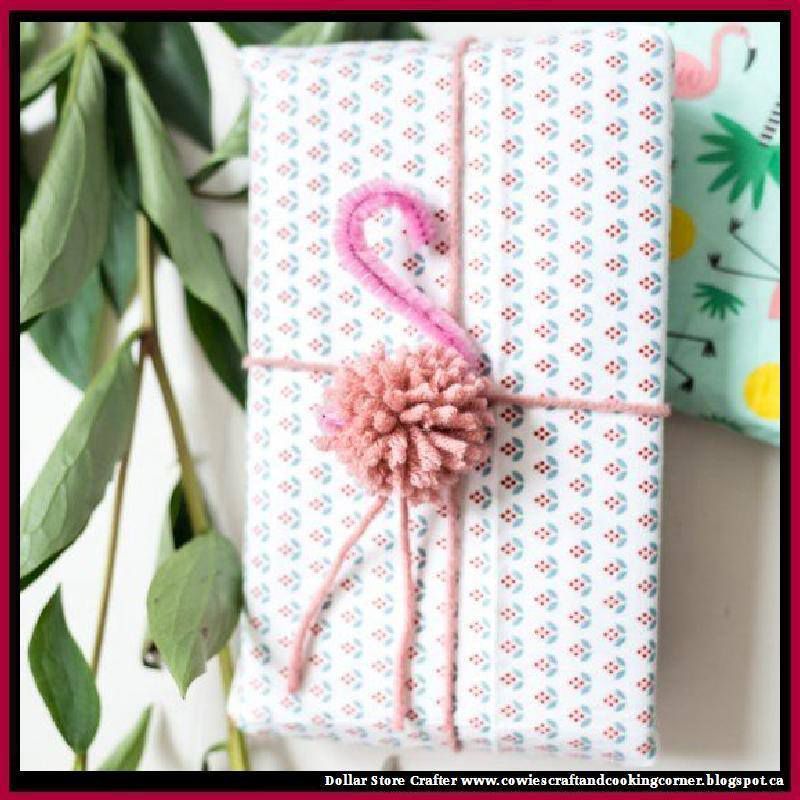 Add This Adorable Pom Pom Flamingo To Any Birthday Or Shower Gift