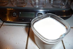 Yaourts au lait de soja à la yaourtière multi Délices Seb