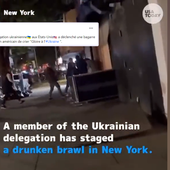 "Une bagarre déclenchée par la délégation ukrainienne aux États-Unis" : ce reportage est un faux