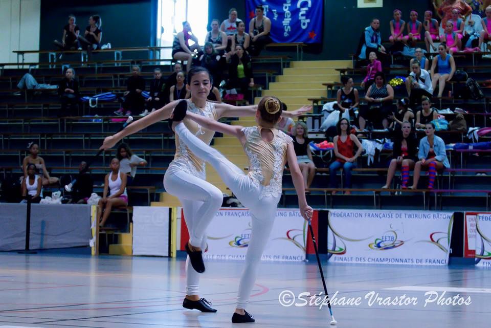 Merci stéphane Vrastor photos duo N3 twirling Loreleï Victoria 2015