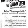 Action "Stop aux pesticides" ; Le quartier de Beyssac site pilote pour une opération Semis de Trottoir