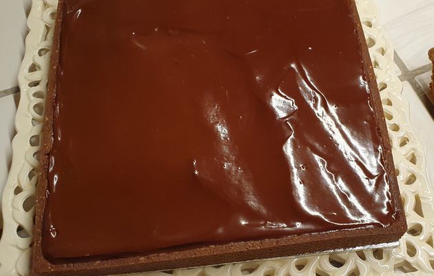 Ganache au chocolat noir 70% (pour tartes)