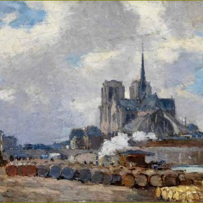Notre Dame de Paris par les peintres -   Albert Lebourg (1849-1928)