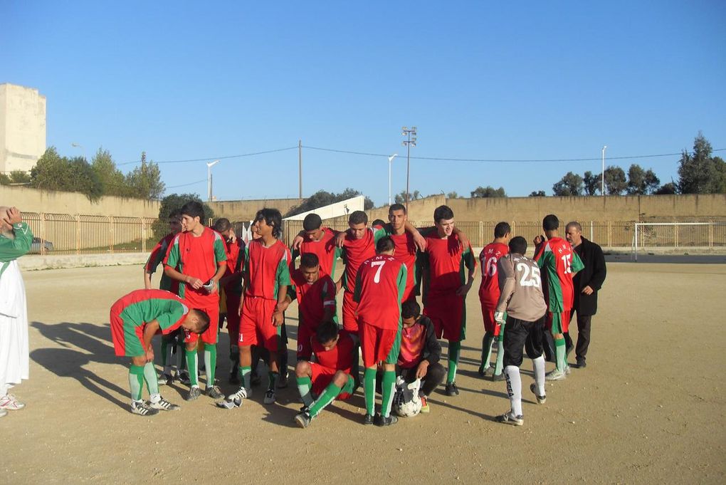 Photos des rencontres jeunes entre le NM Zéralda et AS Tagarins-Télemly et OFAC (aller et retour)