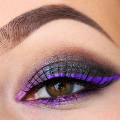 Cat eyes Black & Purple