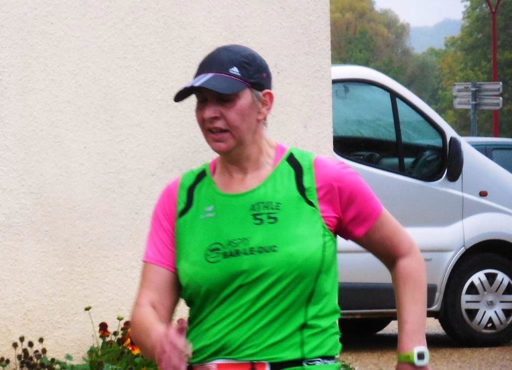 Les coureurs à l'arrivée, la fatigue est visible sur les visages