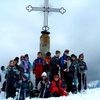 Les écoliers de Saint Félicien à la neige