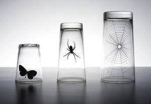 Verres butterfly &amp; spider set chez propaganda