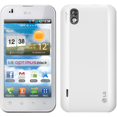 Le LG Optimus Black en version blanche !