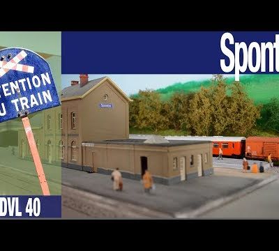 Construction de la gare de Spontin à l'échelle Ho (épisode 10)