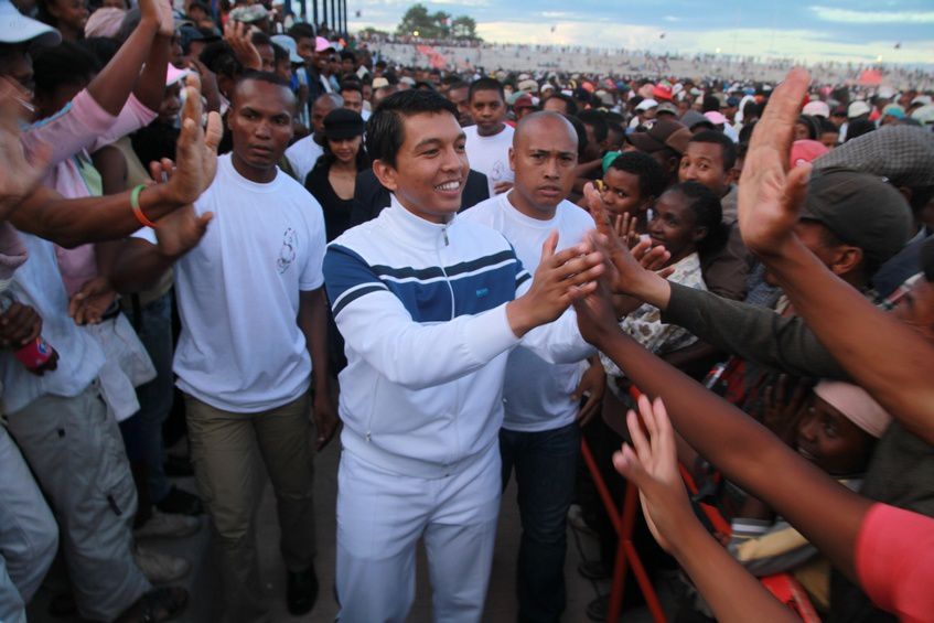 Inauguration du Kianja (Stade) Makis de Madagascar, à Andohatapenaka, par le Président Andry Rajoelina. 5ème partie. Photos: Harilala Randrianarison