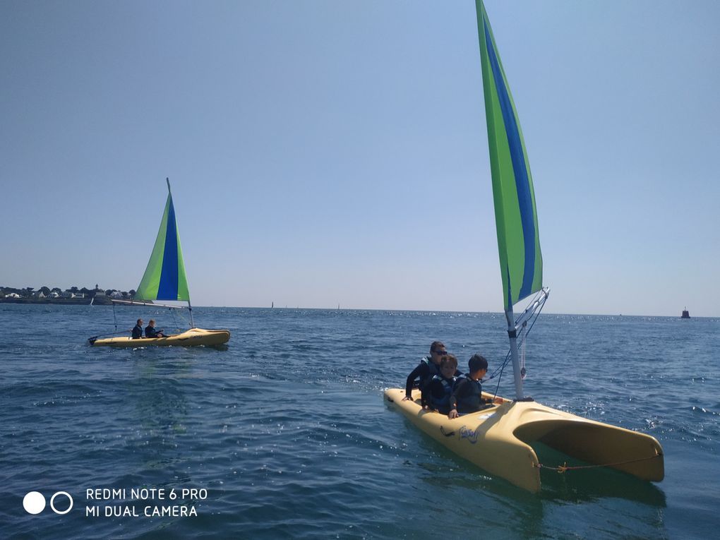 Voile à Locmariaquer