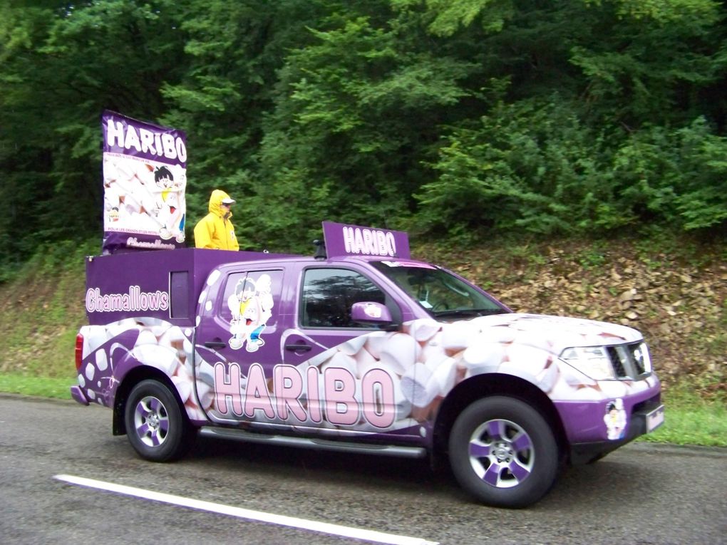 Le tour de France, vu à l'étape Colmar-Besançon..