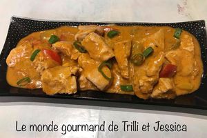 POULET AU CURRY ET LAIT COCO