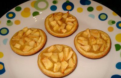 Mini tartelettes aux pommes