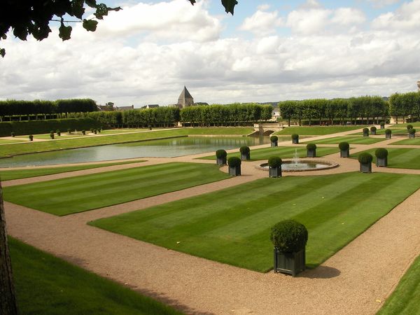 Promenade dans les jardins de Villandry