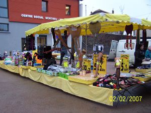 Le marché de Monthieu a été inauguré le 2 février 2007