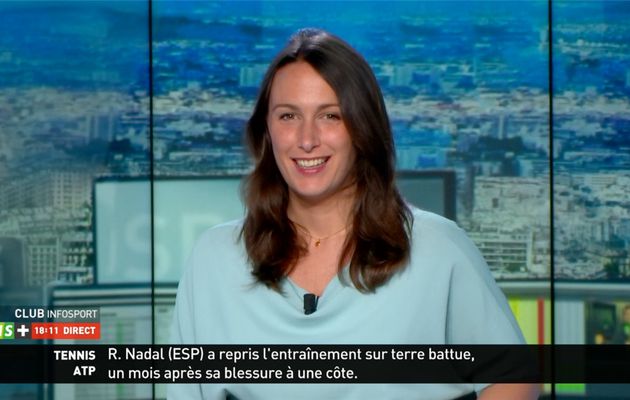 Virginie Ramel Le Club Infosport+ le 18.04.2022