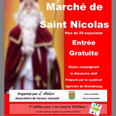Marché de saint Nicolas ce week end