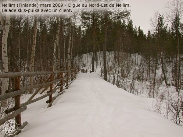 Séjour à Nellim (Finlande) Mars 2009