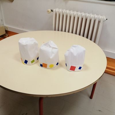 Confection de toques et dégustation de crêpes !