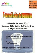 Tournoi de badminton